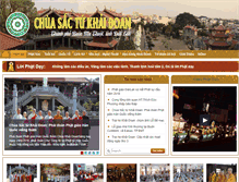 Tablet Screenshot of khaidoan.com.vn